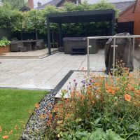 Terraced Contemporary Garden