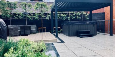 Terraced Contemporary Garden
