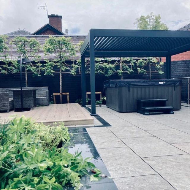 Terraced Contemporary Garden