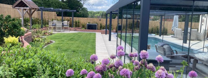 A Mediterranean-Inspired Poolside Retreat