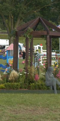Bolesworth Arena Show designed by Butler Landscapes.