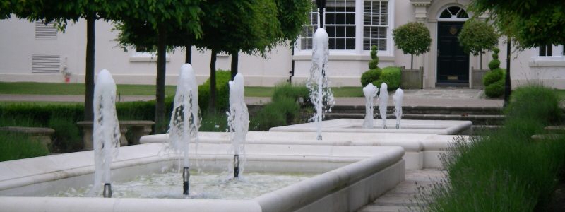 Formal Fountain Water Feature