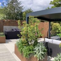Contemporary Rooftop Garden, Manchester