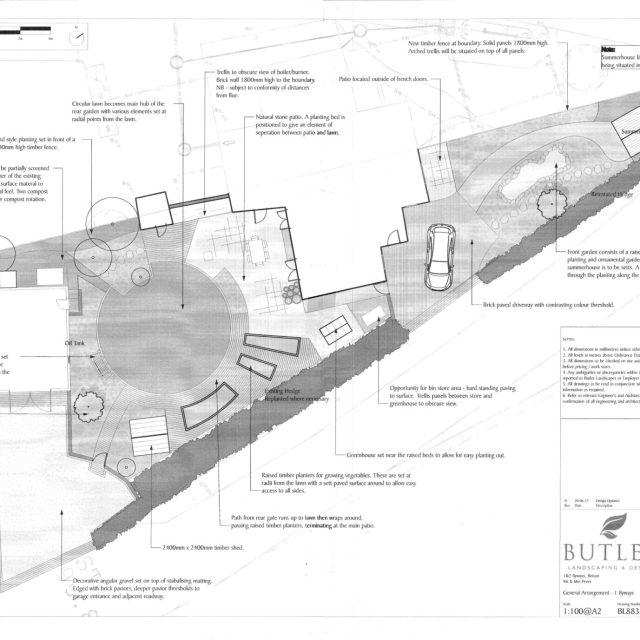 Severn Trent Garden restoration and design project
